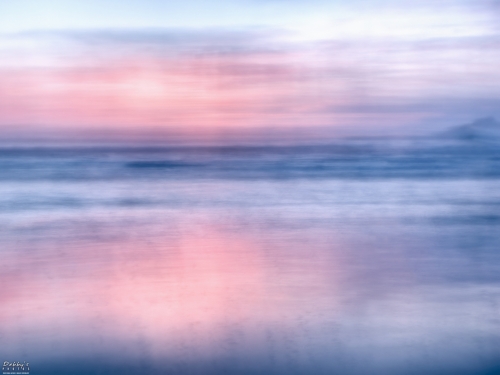 8417 ICM Pastel Sunset Sky and Waves