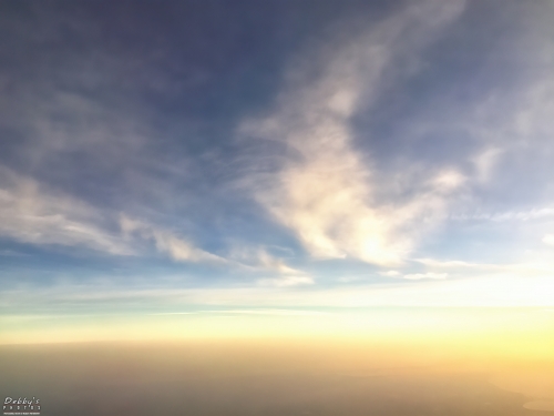 8426 Sky, clouds from plane