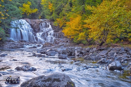 4078 Fall Foliage, Houston Falls, Bingham, Maine