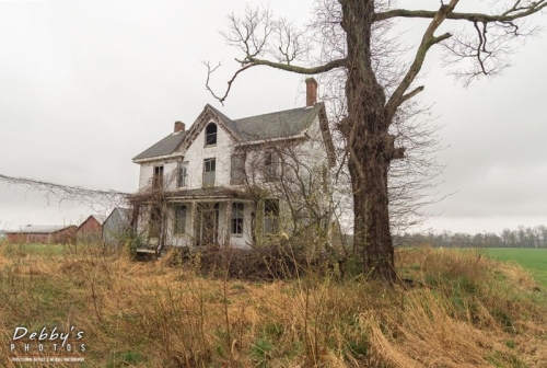 4325 Abandoned House in the Rain, Maryland