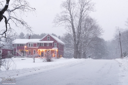 7018 The Red Brick House, Snowstorm